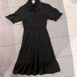 Little black mini dress